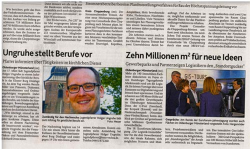 Artikel im Mindener Tageblatt 02/2018